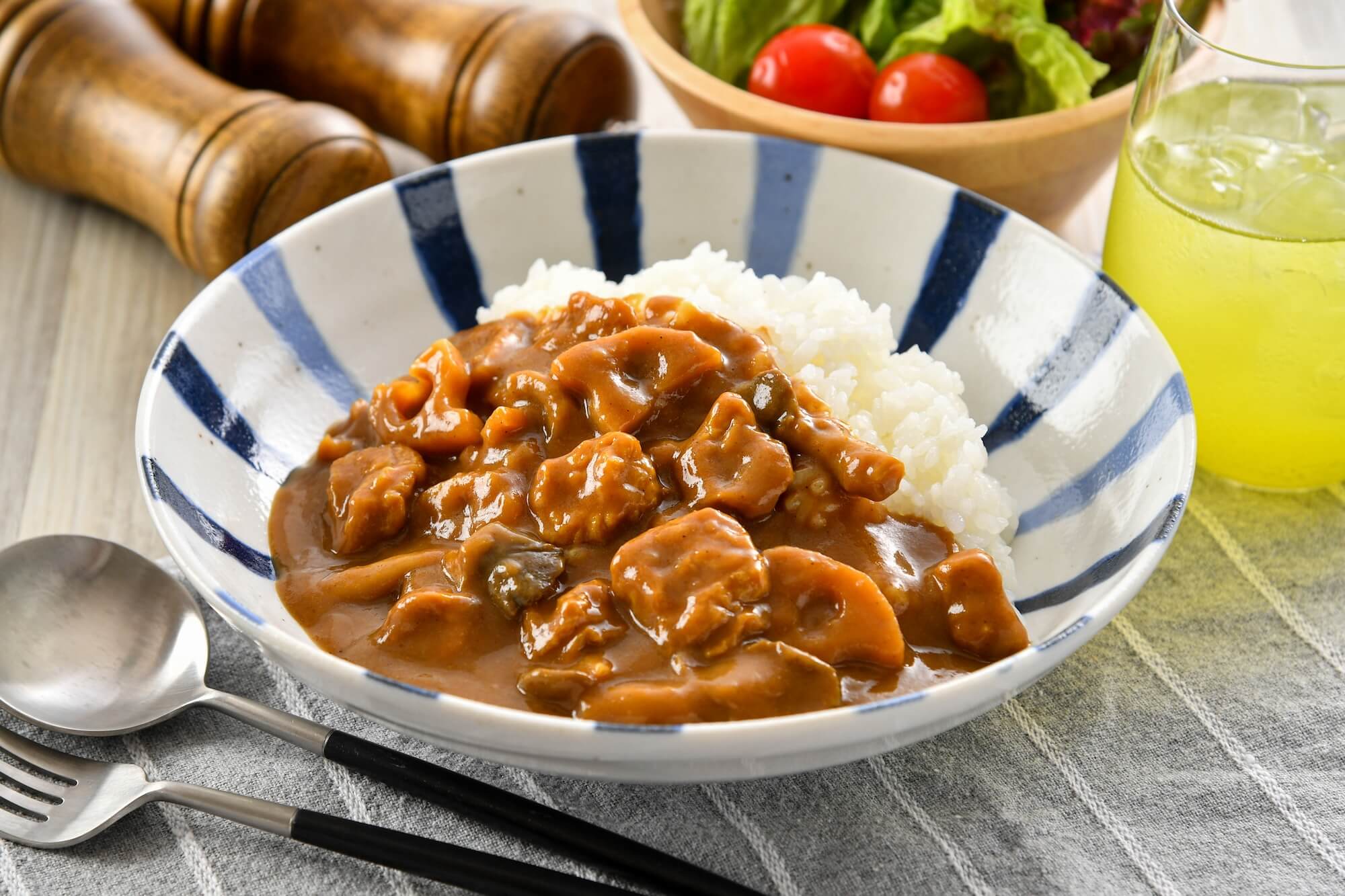 谷口屋の、おあげカレー 豆乳仕立て（中辛） 5箱セット