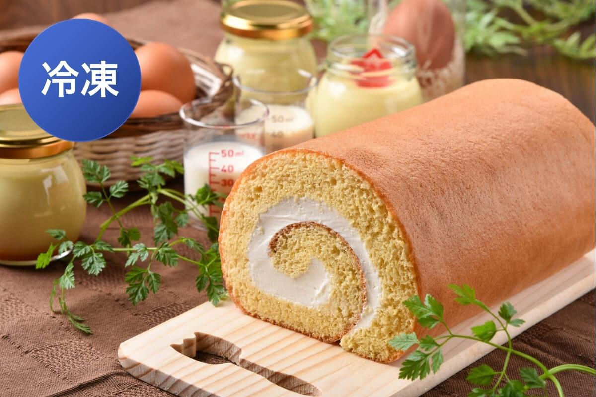 冷凍】竹田の豆乳ロールケーキ プレーン