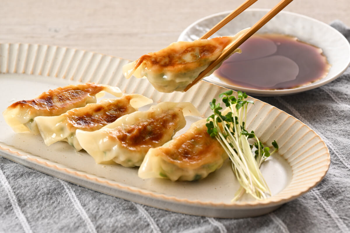 調理例：おから餃子