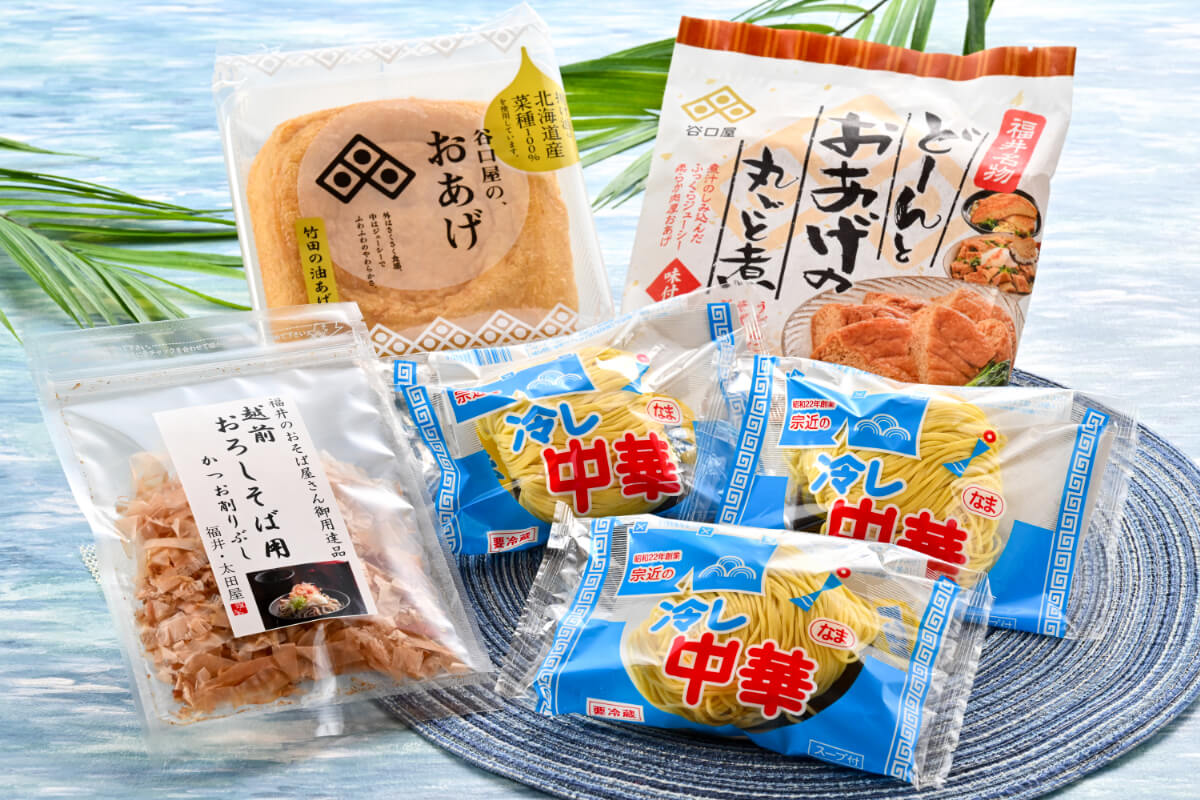 【数量限定】おあげで冷し中華セット